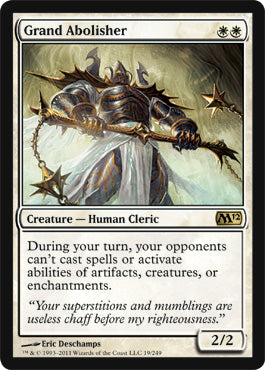 Grand Abolisher (Magic 2012 Core Set) Near Mint Foil