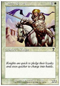 Knight Errant (7th Edition) Near Mint Foil