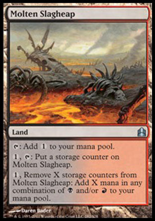 Molten Slagheap (Commander) Near Mint