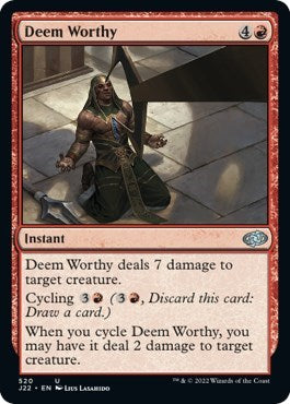 Deem Worthy (Jumpstart 2022) Near Mint