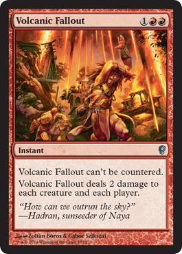 Volcanic Fallout (Conspiracy) Near Mint