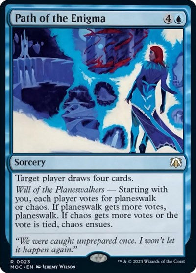 Path of the Enigma (Commander: March of the Machine) Near Mint