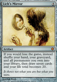 Lich's Mirror (Shards of Alara) Near Mint Foil