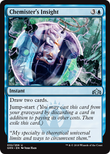 Chemister's Insight (Guilds of Ravnica) Near Mint Foil