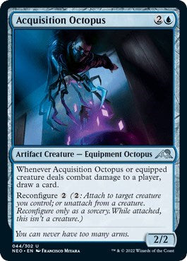 Acquisition Octopus (Kamigawa: Neon Dynasty) Near Mint