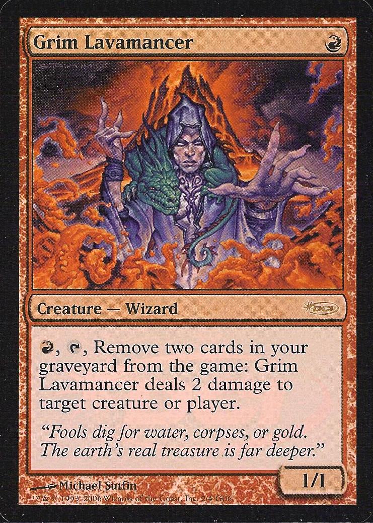 Grim Lavamancer (DCI Judge) (Promotional Cards) Near Mint