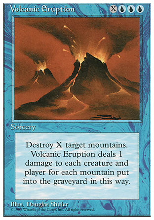 Volcanic Eruption (4th Edition) Light Play