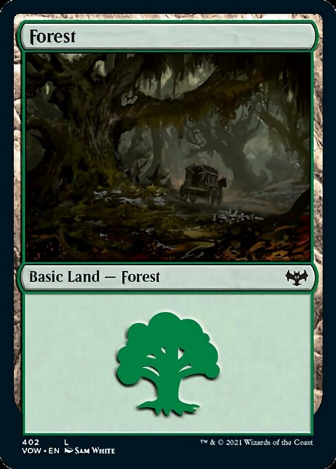 Forest (402) (Innistrad: Crimson Vow) Near Mint