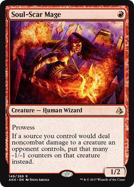 Soul-Scar Mage (Amonkhet) Near Mint Foil