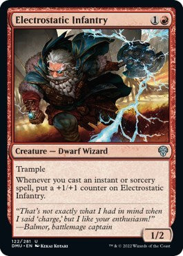 Electrostatic Infantry (Dominaria United) Near Mint