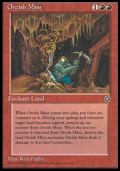 Orcish Mine (Homelands) Near Mint