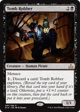 Tomb Robber (Rivals of Ixalan) Near Mint