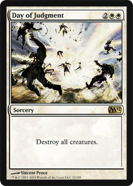 Day of Judgment (Magic 2012 Core Set) Near Mint Foil