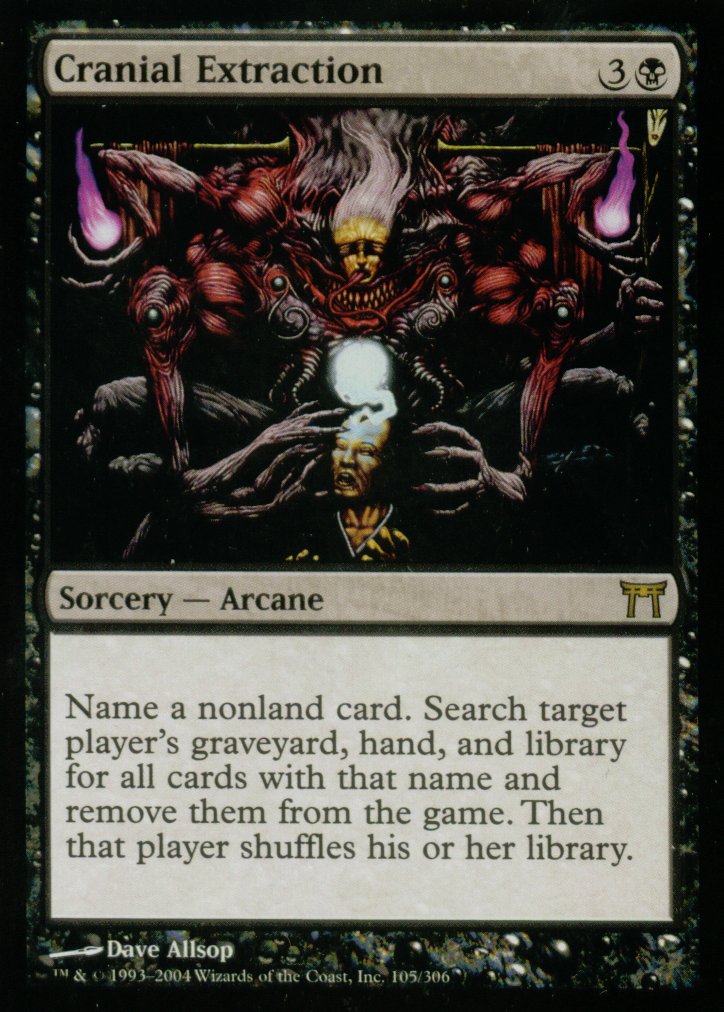 Cranial Extraction (Champions of Kamigawa) Near Mint Foil