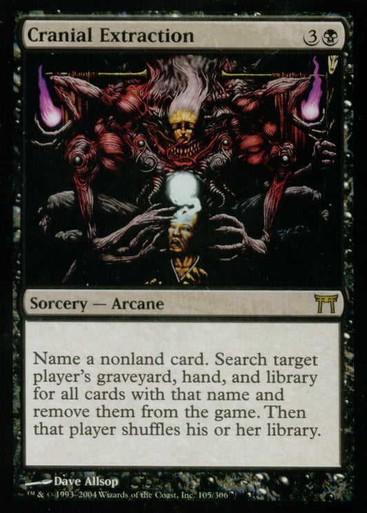 Cranial Extraction (Champions of Kamigawa) Near Mint Foil