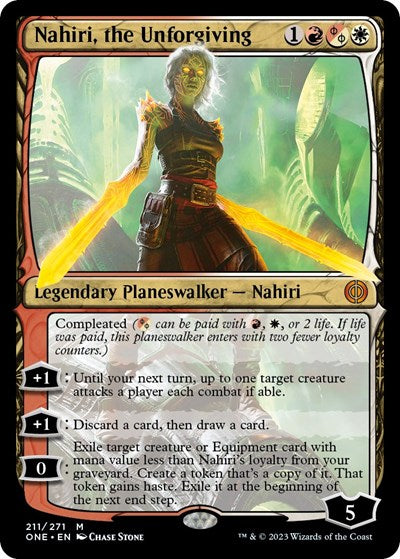 Nahiri, the Unforgiving (Phyrexia: All Will Be One) Near Mint