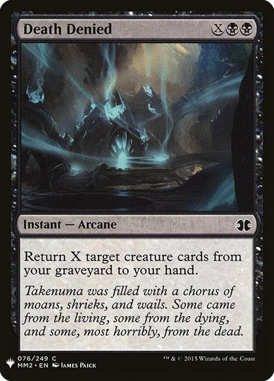 Death Denied (Mystery Booster) Near Mint
