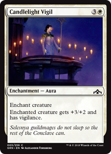 Candlelight Vigil (Guilds of Ravnica) Near Mint