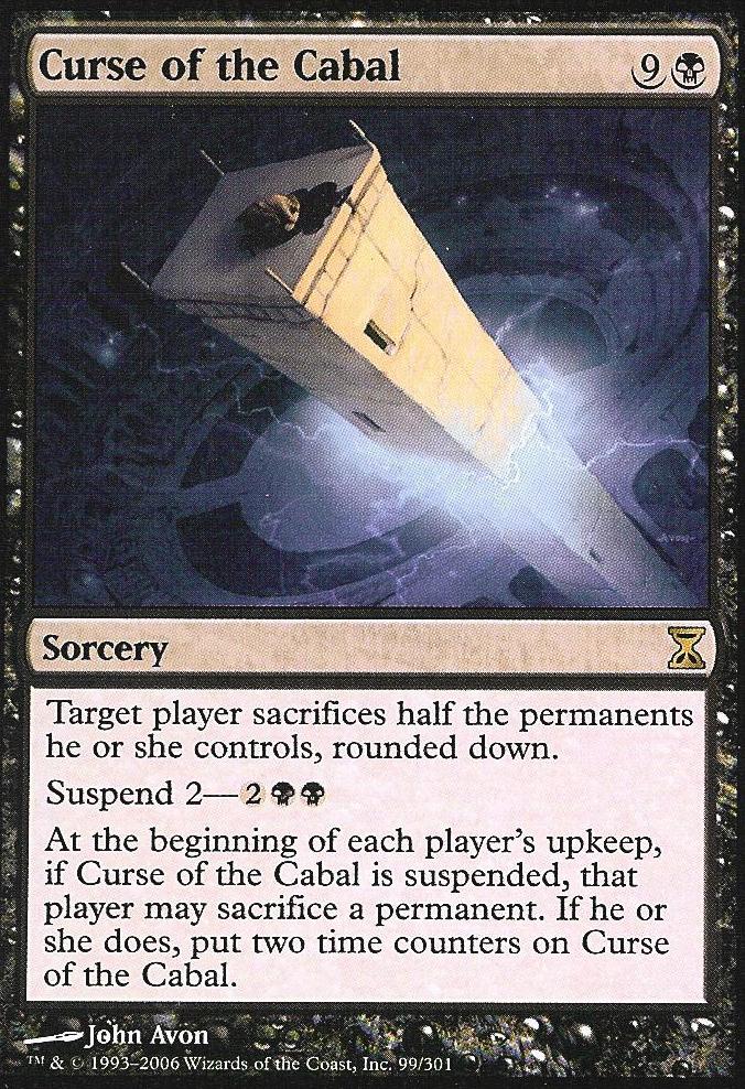Curse of the Cabal (Time Spiral) Light Play Foil