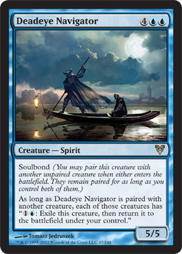 Deadeye Navigator (Avacyn Restored) Near Mint Foil