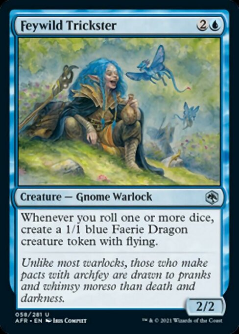 Feywild Trickster (Adventures in the Forgotten Realms) Near Mint Foil