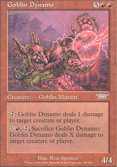 Goblin Dynamo (Legions) Light Play Foil