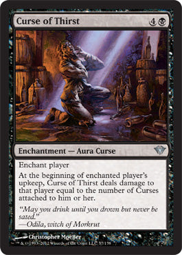 Curse of Thirst (Dark Ascension) Near Mint Japanese