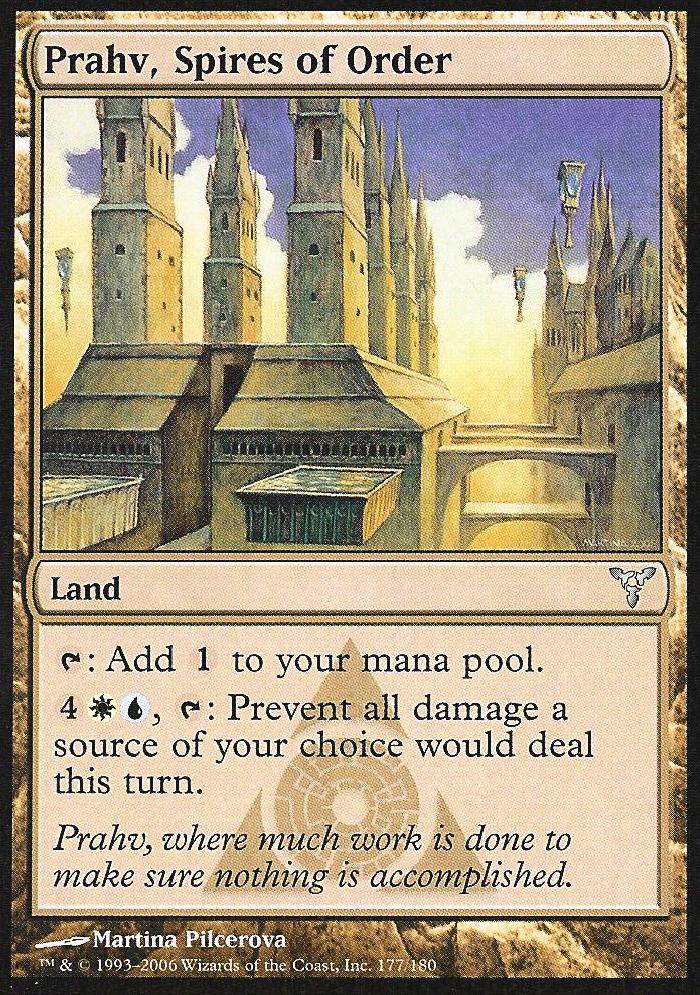 Prahv, Spires of Order (Dissension) Near Mint Foil