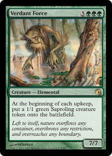 Verdant Force (Premium Deck Series: Graveborn) Near Mint Foil