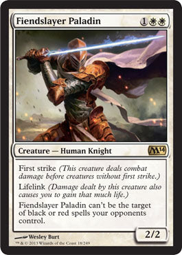 Fiendslayer Paladin (Magic 2014 Core Set) Near Mint Russian