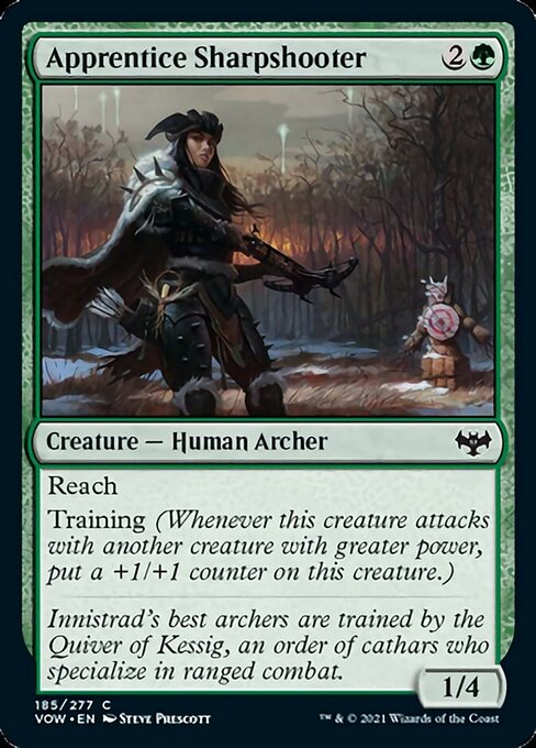 Apprentice Sharpshooter (Innistrad: Crimson Vow) Near Mint