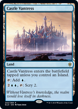 Castle Vantress (Throne of Eldraine) Near Mint Foil