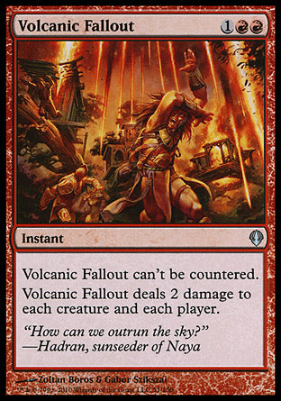 Volcanic Fallout (Archenemy) Near Mint