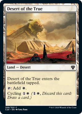 Desert of the True (Commander 2020 Ikoria) Near Mint