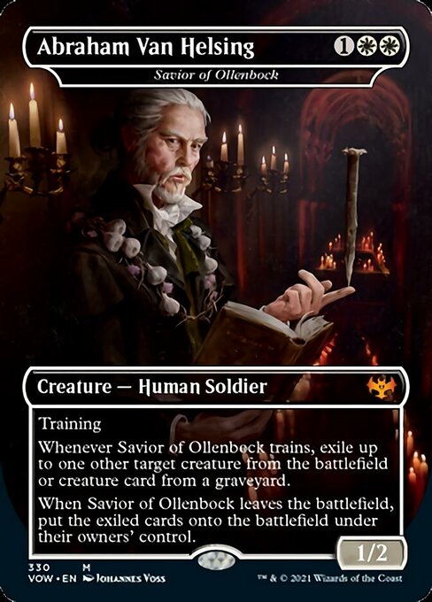 Abraham Van Helsing (Innistrad: Crimson Vow) Near Mint Foil