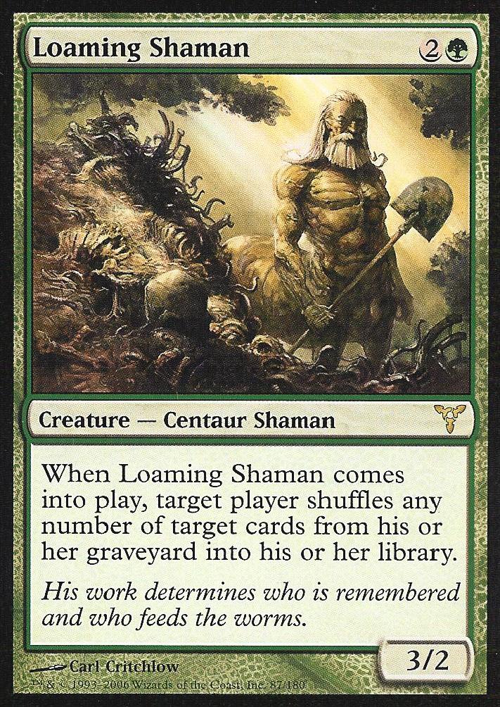 Loaming Shaman (Dissension) Near Mint Italian