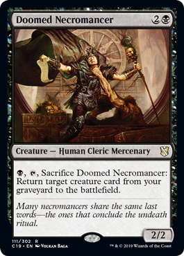 Doomed Necromancer (Commander 2019) Near Mint