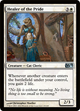 Healer of the Pride (Magic 2013 Core Set) Near Mint Foil
