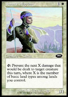 Samite Pilgrim (Planeshift) Near Mint Foil
