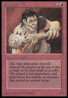 Gray Ogre (Beta) Near Mint
