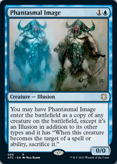 Phantasmal Image (Commander 2021 Forgotten Realms) Near Mint