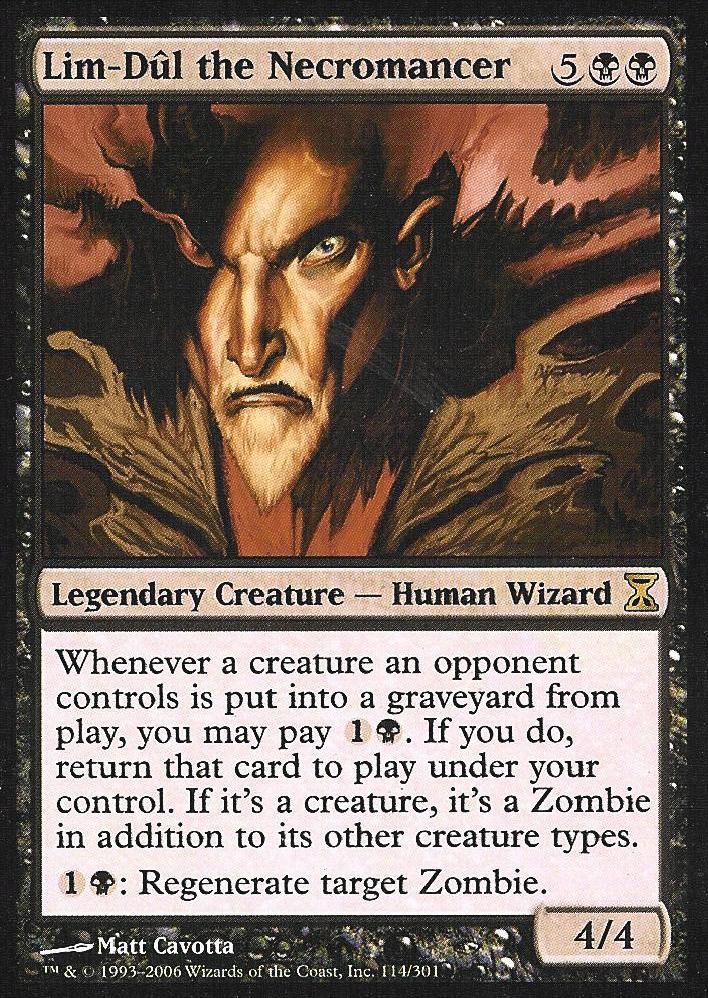 Lim-Dul the Necromancer (Time Spiral) Near Mint Spanish