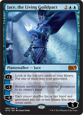Jace, the Living Guildpact (Magic 2015 Core Set) Near Mint Foil