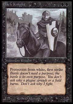 Black Knight (Alpha) Near Mint