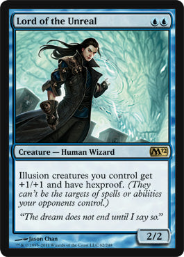 Lord of the Unreal (Magic 2012 Core Set) Near Mint Foil