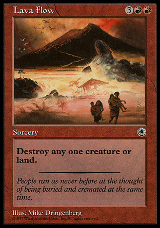 Lava Flow (Portal) Near Mint