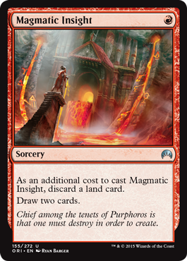 Magmatic Insight (Magic Origins) Near Mint