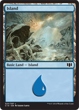 Island (3) (Commander 2014 Edition) Near Mint