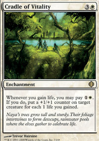 Cradle of Vitality (Shards of Alara) Near Mint