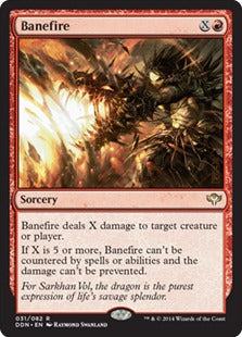 Banefire (Duel Decks: Speed vs Cunning) Near Mint